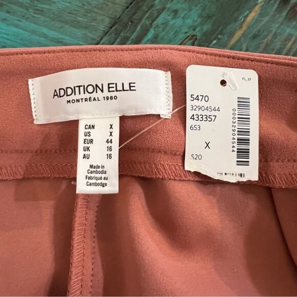 Addition Elle Wide Leg Cropped Pants Size 0X NWT - Picture 9 of 10